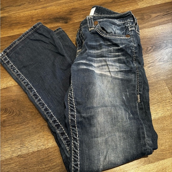 Big Star Women's Blue Boot Cut Jeans pop princess y2k - Picture 1 of 12